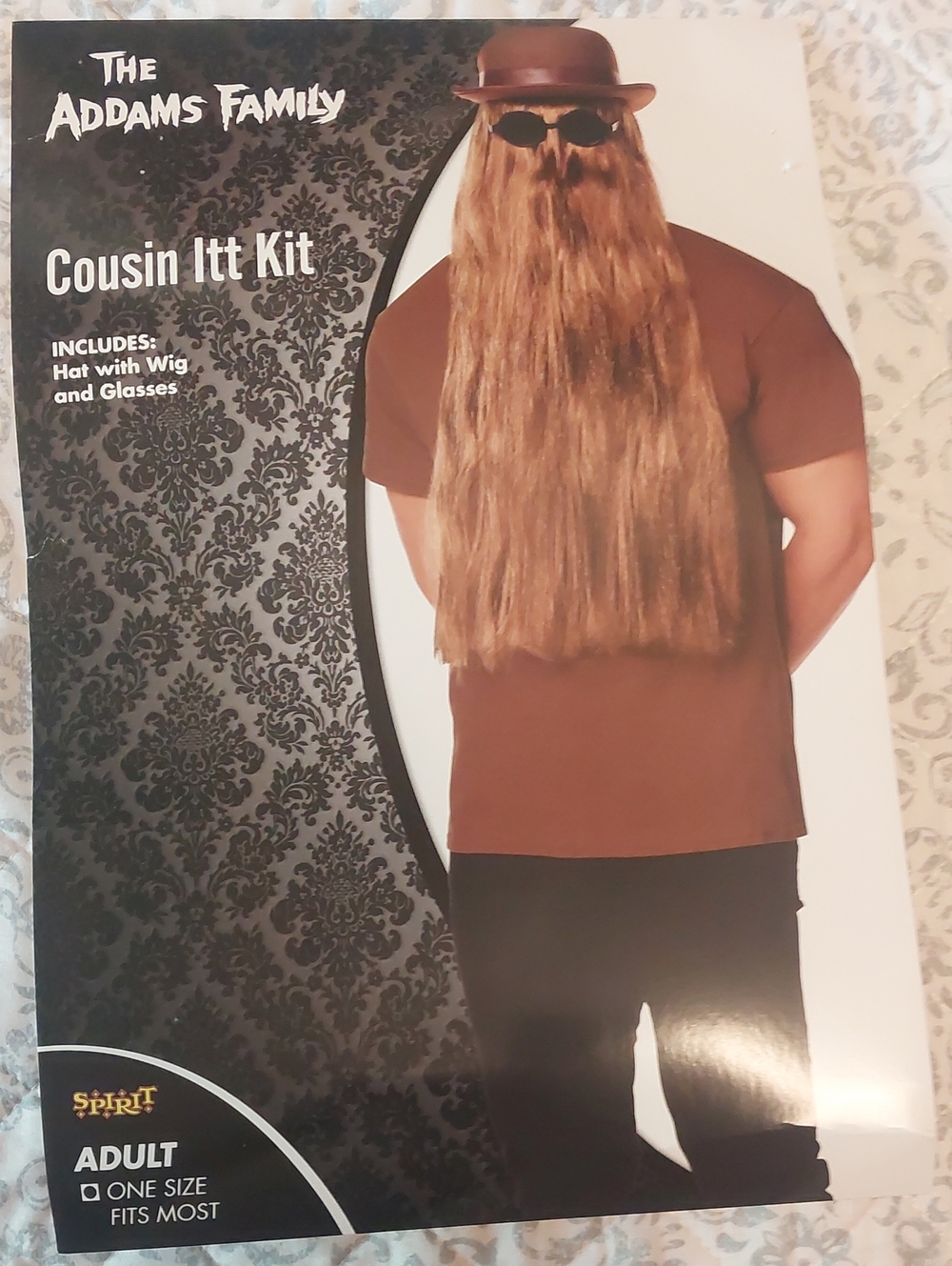Adult Cousin Itt Costume Kit - The Addams Family